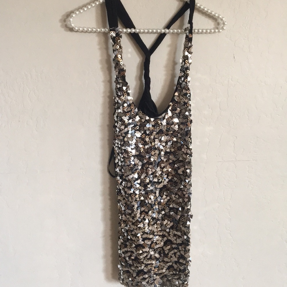 Sequin top